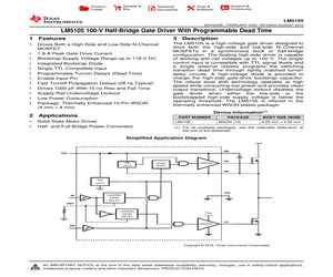 LM5105SD/NOPB.pdf