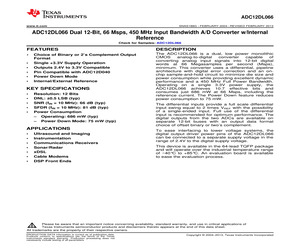 ADC12DL066CIVS/NOPB.pdf