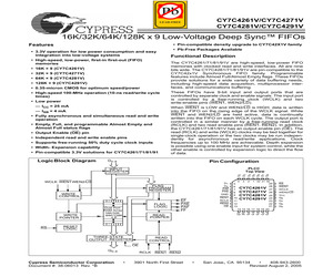 CY7C4261V-15JI.pdf