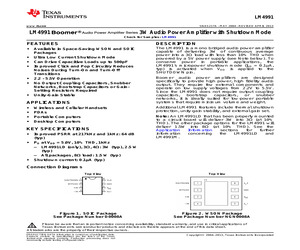 LM4991MAX/NOPB.pdf