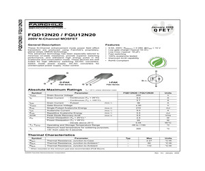 FQU12N20TU.pdf