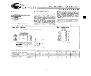 CY7C107A-12VCT.pdf