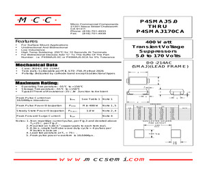 P4SMAJ130CA.pdf