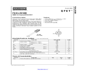 FQNL2N50B.pdf