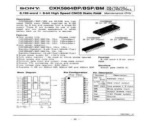 CXK5864BSP-70L.pdf