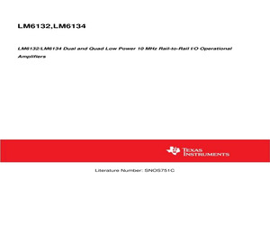 LM6132BIN/NOPB.pdf