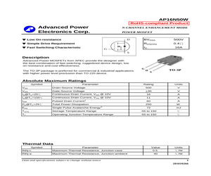 AP16N50W.pdf