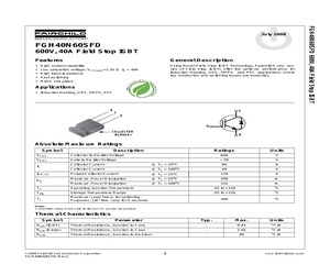 FGH40N60SFD.pdf