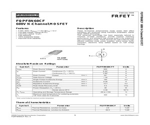 FQPF8N60CFT.pdf