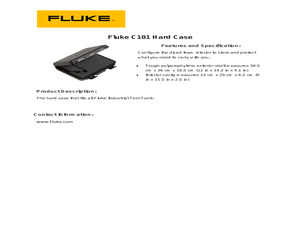 FLUKE-C101.pdf