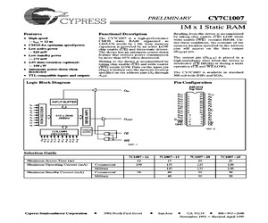 CY7C1007L-15DMB.pdf