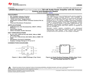 LM4865MX/NOPB.pdf