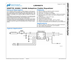 LMH0074SQX/NOPB.pdf