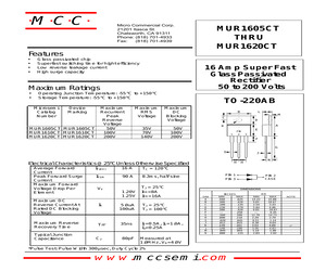 MUR1605CT.pdf