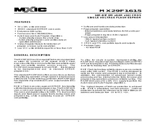 MX29F1615-90.pdf