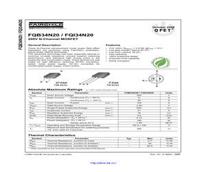 FQB34N20.pdf