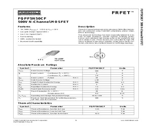 FQPF5N50CFTU.pdf