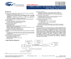 CY14C101PA-SFXIT.pdf