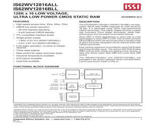 IS62WV12816ALL-70B2I.pdf