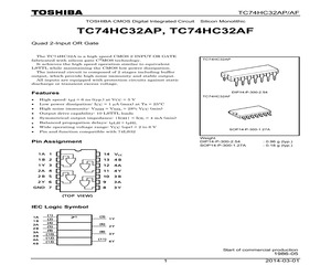 TC74HC32AF(EL,F).pdf