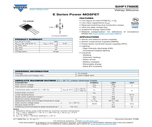 SIHP17N80E-GE3.pdf