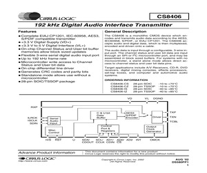 CS8406-CSR.pdf