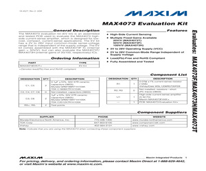 MAX4073EVKIT+.pdf