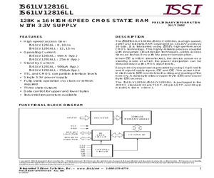 IS61LV12816LL-12LQ.pdf