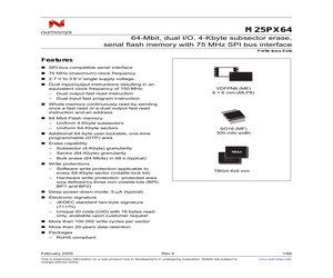 M25PX64SOVZM6TP.pdf