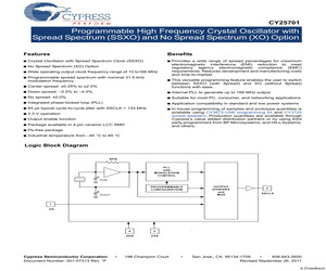 CY25701LXCZZZT.pdf