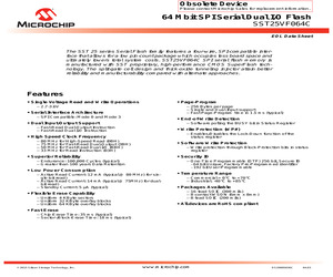 SST25VF064C-80-4I-S3AE.pdf