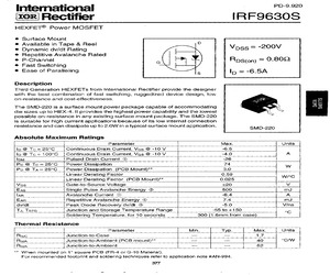 IRF9630STRL.pdf