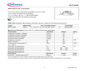 BFP193W E6327.pdf