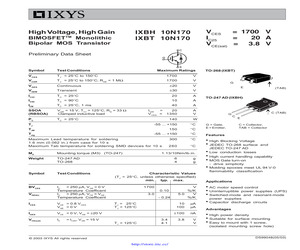 IXBH10N170.pdf