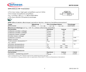 BFR193W E6327.pdf