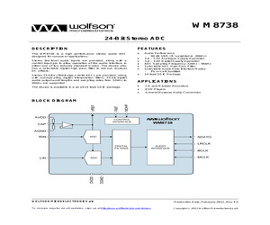 WM8738CGED/R.pdf