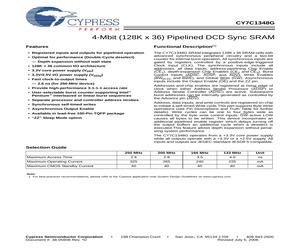 CY7C1348G-200AXC.pdf