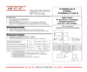 P4SMAJ18CA.pdf