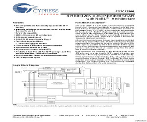 CY7C1350G-133BGC.pdf