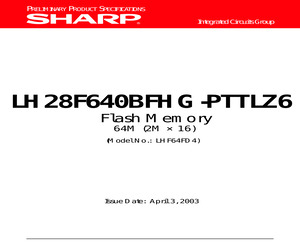 LH28F640BFHG-PTTLZ6.pdf