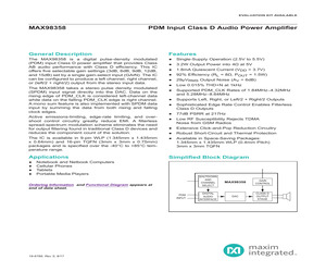 MAX98358EVSYS#TQFN.pdf