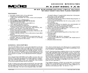 MX29F400CBMC-90.pdf