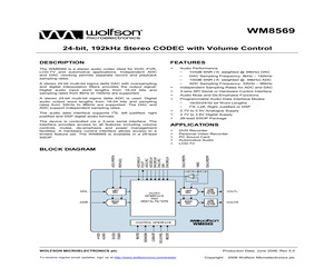 WM8569SEDS/V.pdf