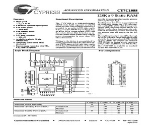 CY7C1088-15VC.pdf