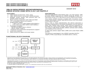 IS61WV102416DALL-10TLI.pdf