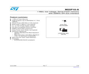 M25P10-AVMN6T.pdf