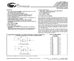 CY74FCT163LD373APAC.pdf