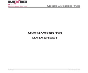 MX29LV320DBMC-70G.pdf