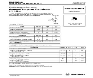 MMBT2222AWT1/D.pdf