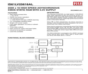 IS61LV25616AL-10LQLI.pdf